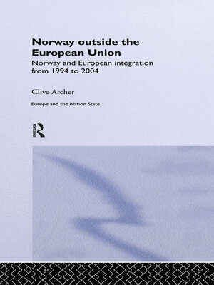 cover image of Norway Outside the European Union